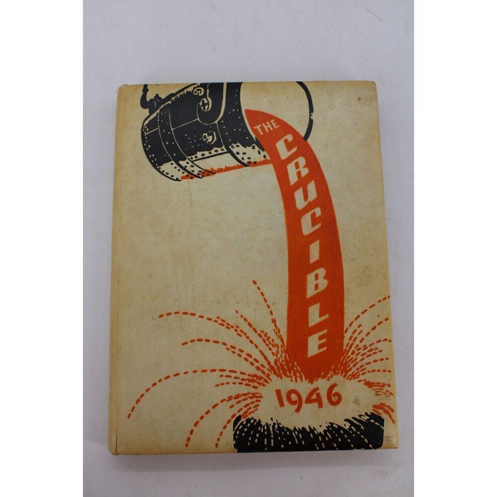 The Crucible 1946 hardcover yearbook Gadsden Alabama